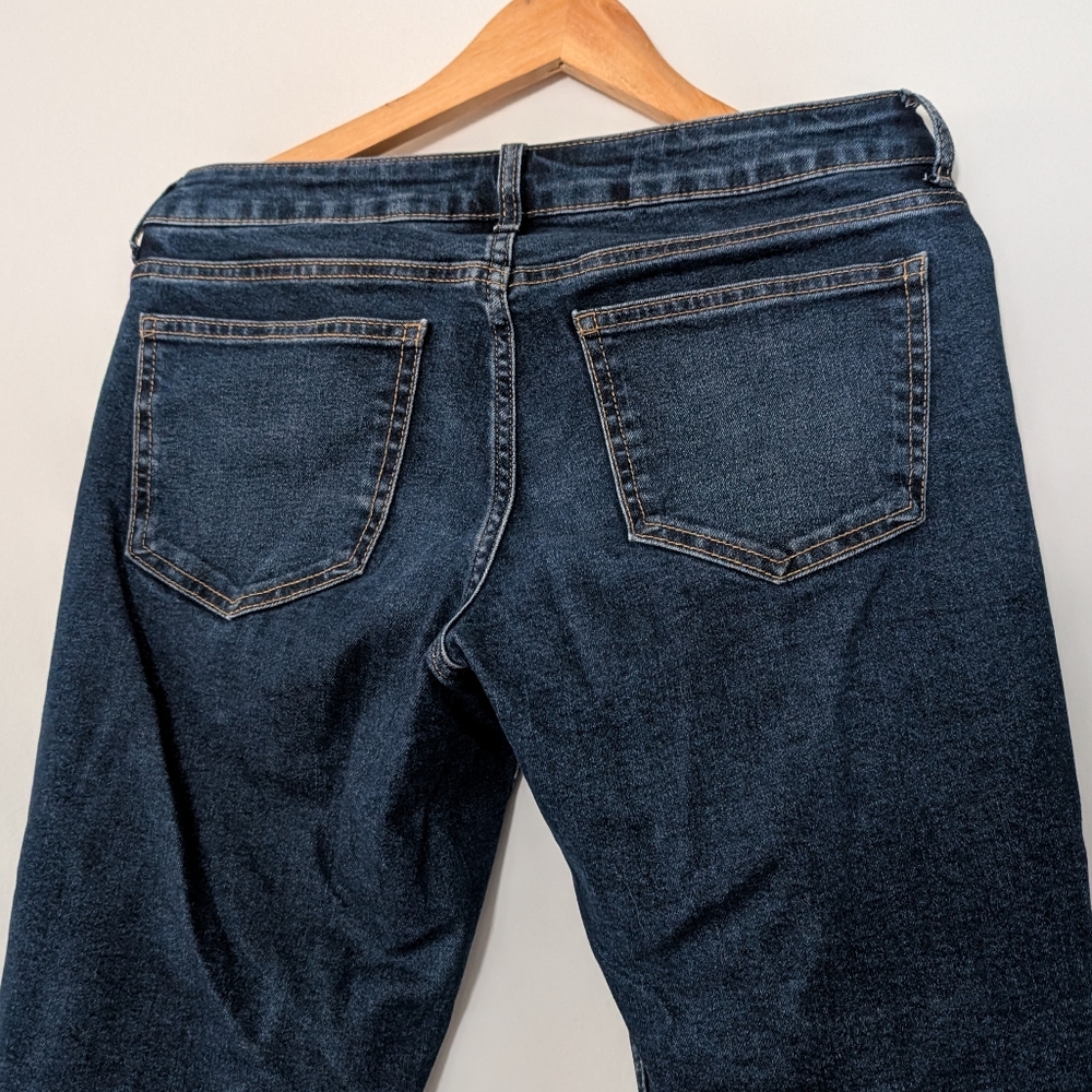 H&M - Blue Flare Low Rise Jeans - Picture 3 of 7
